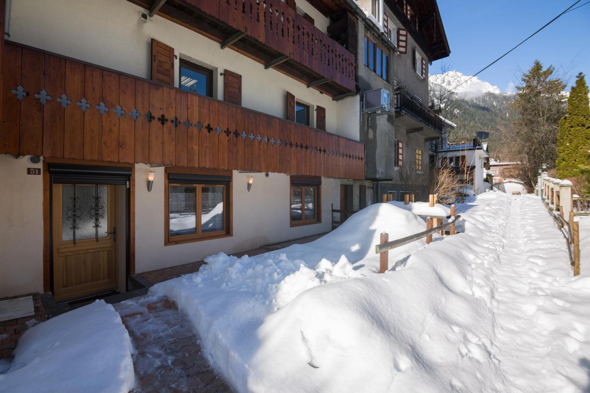 Appartement Le Genepi - Happy Rentals Chamonix Eksteriør bilde